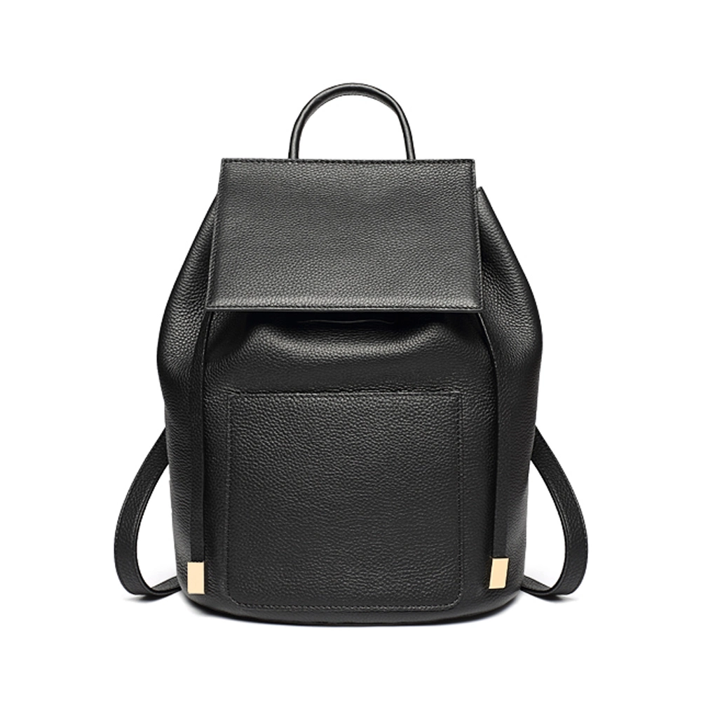 Genuine Leather Backpack Women Travel Bag