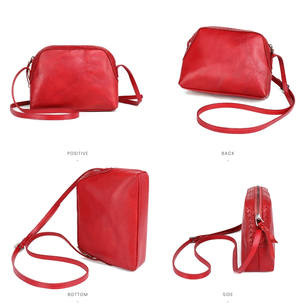 Genuine Leather Handbag Women Shoulder Bag Lady Crossbody Bag