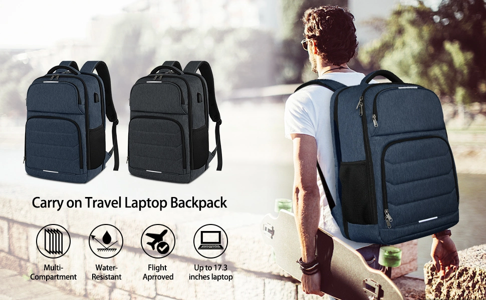 Custom Travel School Laptop Backpack Bag with USB Port Other Casual Business Colleague Backpacks for Men and Women