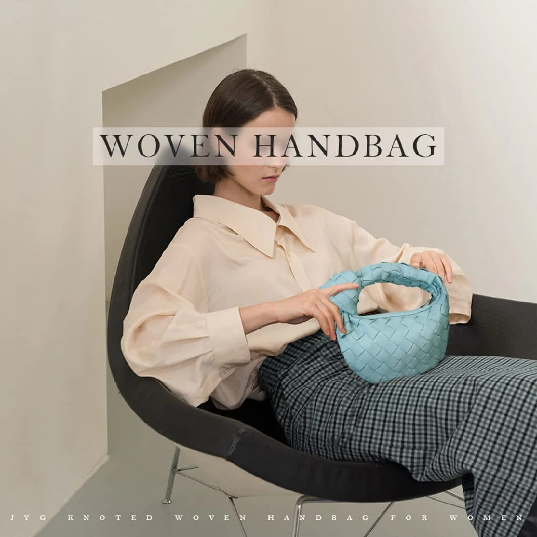 Faux Leather Handbag for Women Fashion Designer Ladies Hobo Bag Bucket Purse