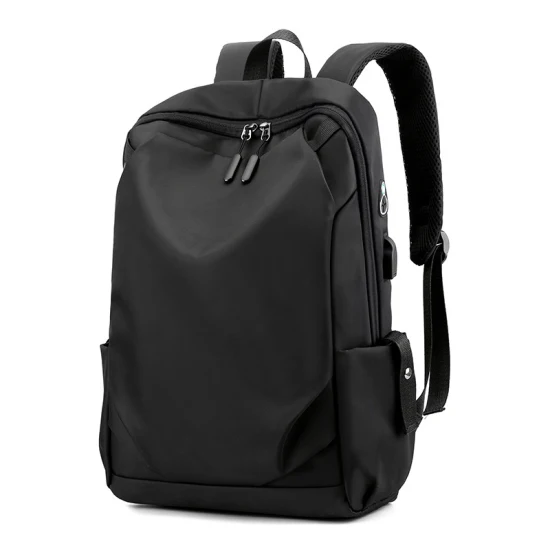 Logotipo mayorista de moda para hombres y mujeres, mochilas escolares simples de tela Oxford, mochila para computadora, mochila para estudiantes de gran capacidad